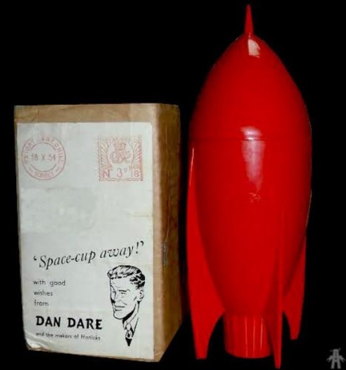1950s dan dare mug